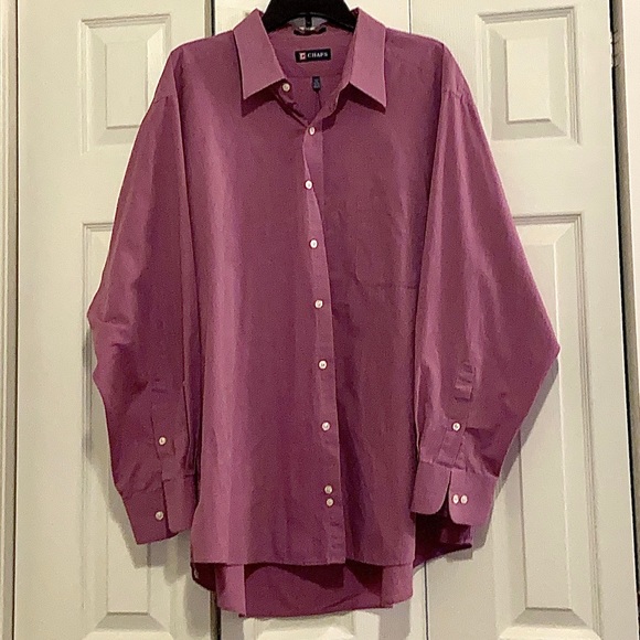 XXL Chaps Men’s Button Down Shirt - Picture 3 of 6